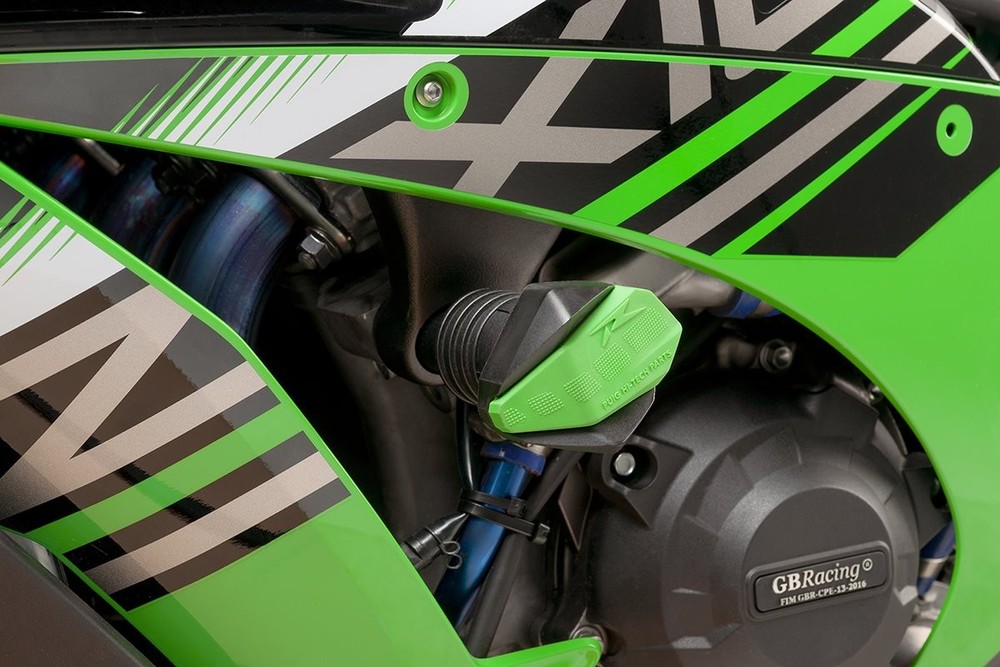 Puig R12 Black Frame Sliders (5702N)