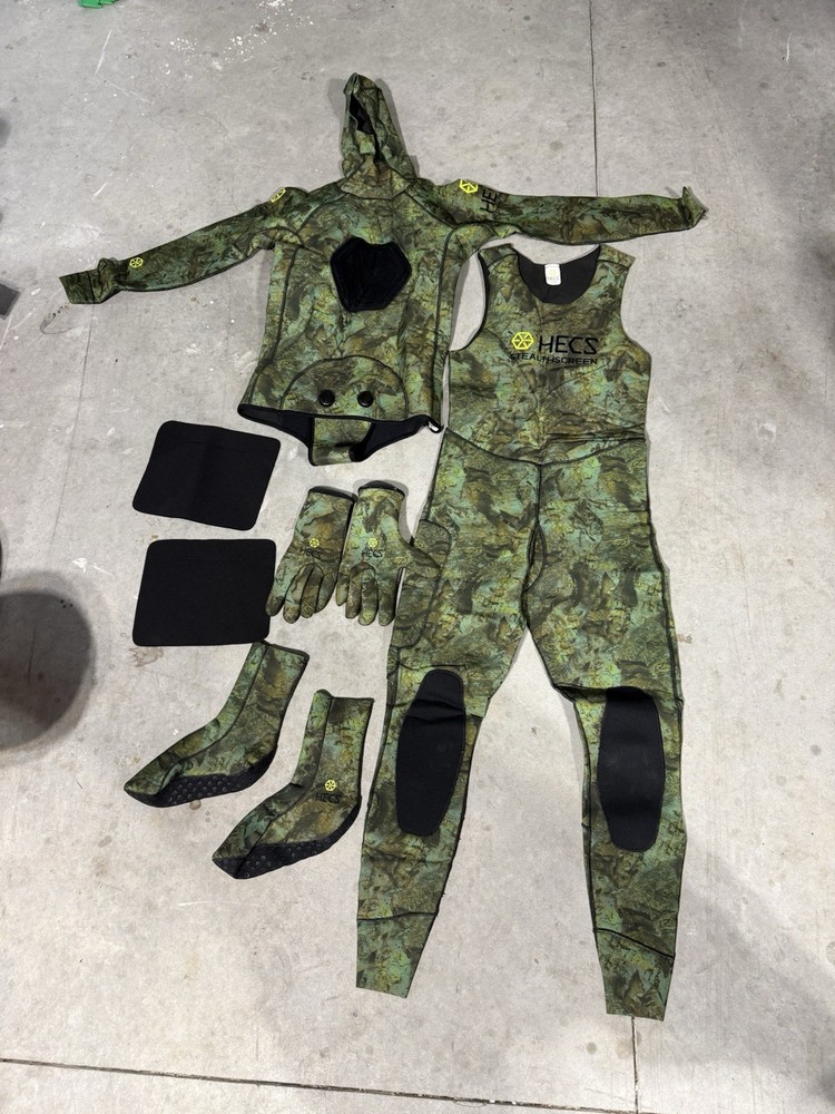 HECS 5 Mm Stealthscreen Wetsuit Large