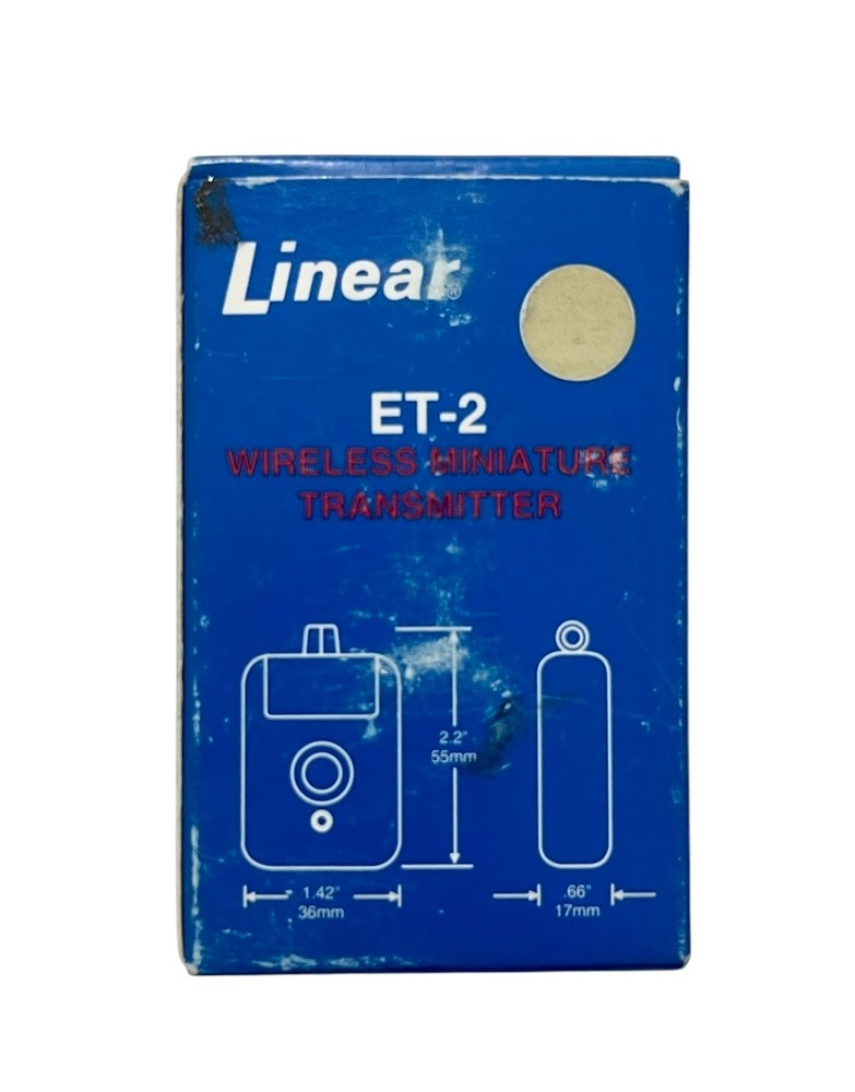 Linear ET-2 Wireless Miniature Pendant Transmitter Beige