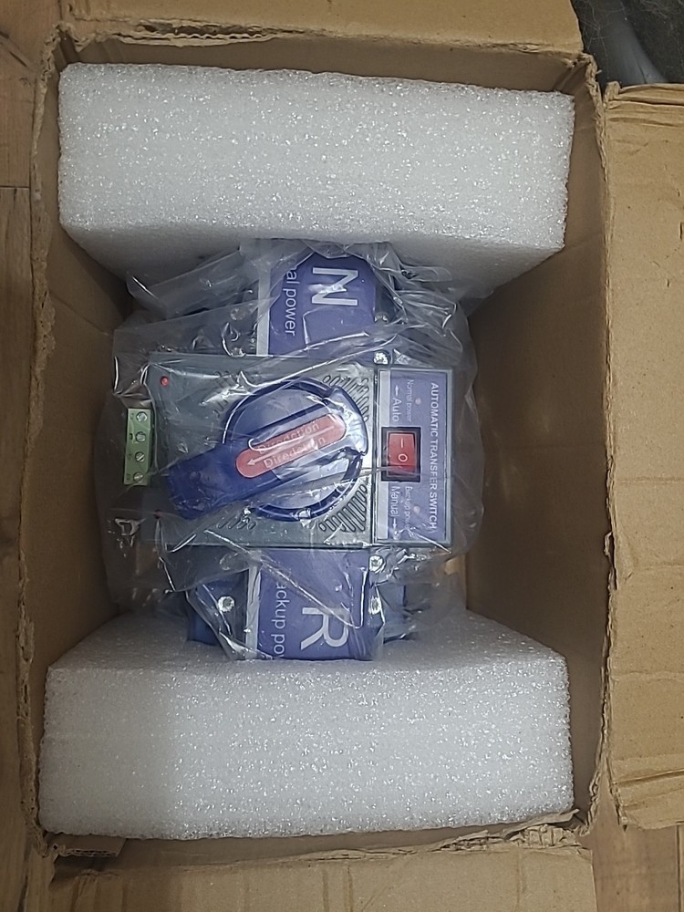 Dual Power Automatic Transfer Switch 110V 3P 63A Generator Changeover Switch