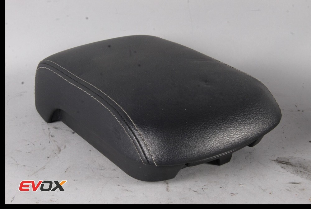 08-15 MITSUBISHI LANCER EVOLUTION EVO X CENTER CONSOLE ARMREST LID LEATHER