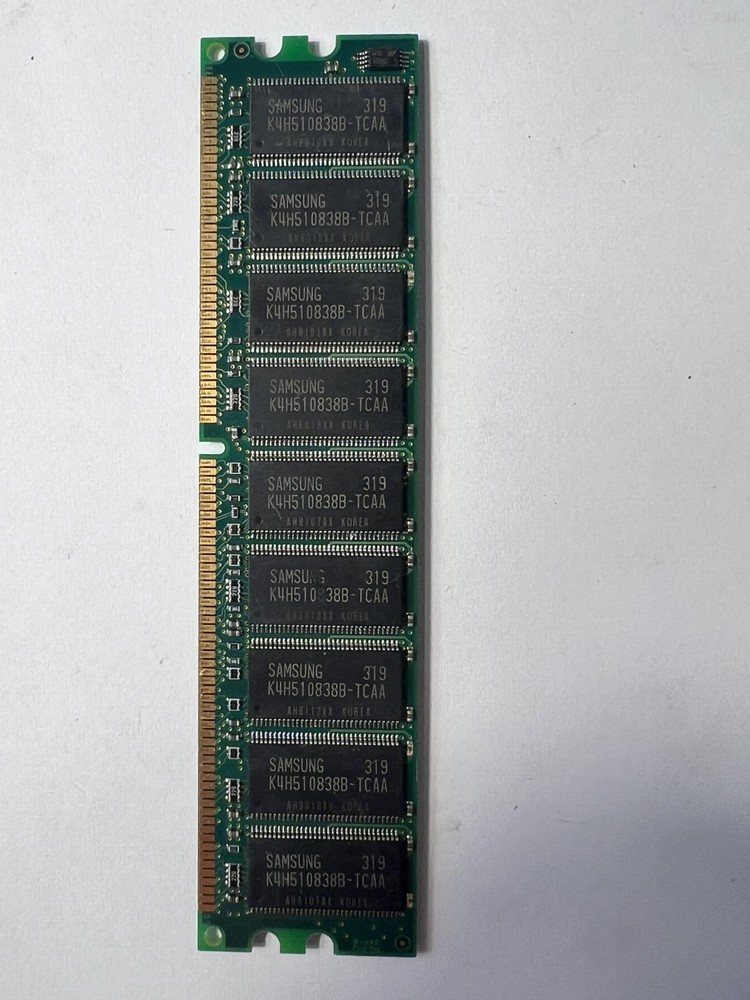 Samsung M381L2923BTM-CAA 1GB PC2100U CL2 ECC Non-Registered Memory DIMM Unbuffer