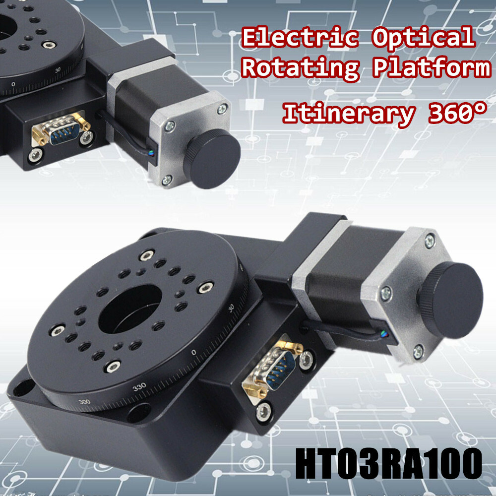 Motorized Rotation Stage Optical Rotary Table Electric Optical Rotation Platform