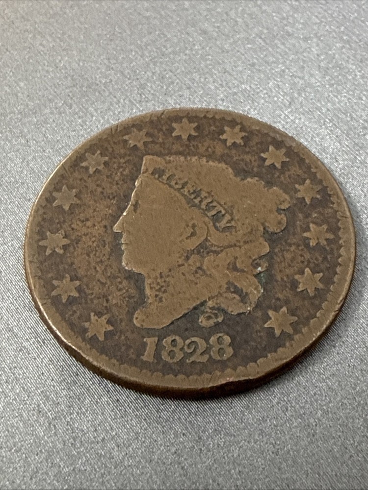 1828 large cent