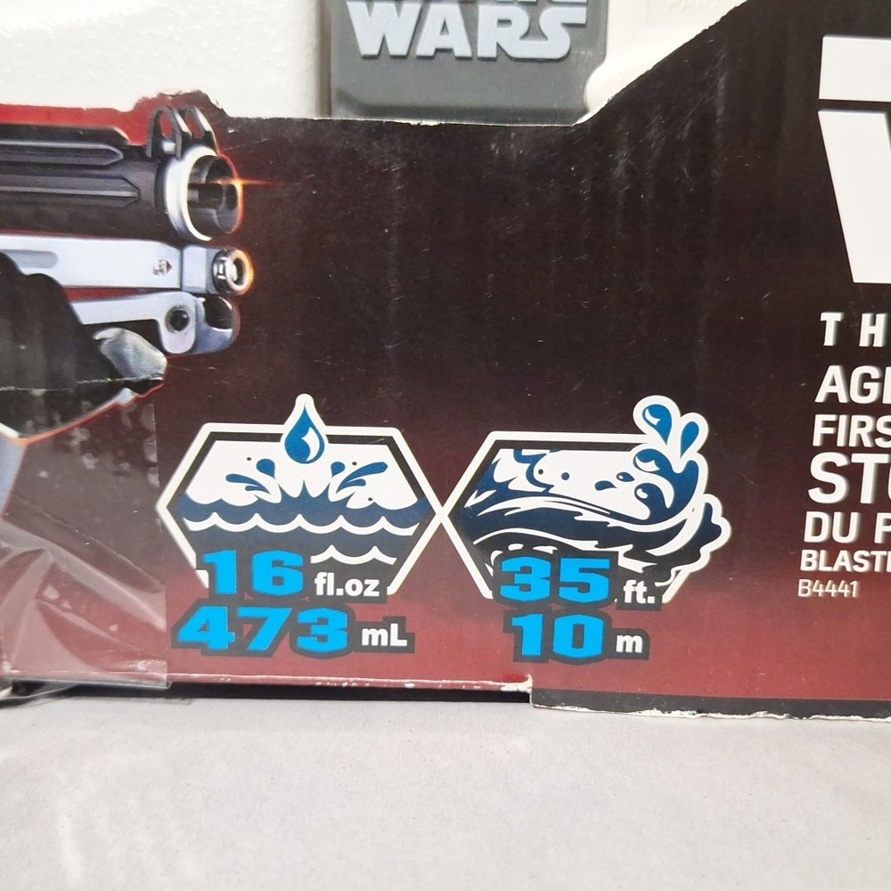 Star Wars NERF Super Soaker First Order Stormtrooper Blaster Hasbro, 2015