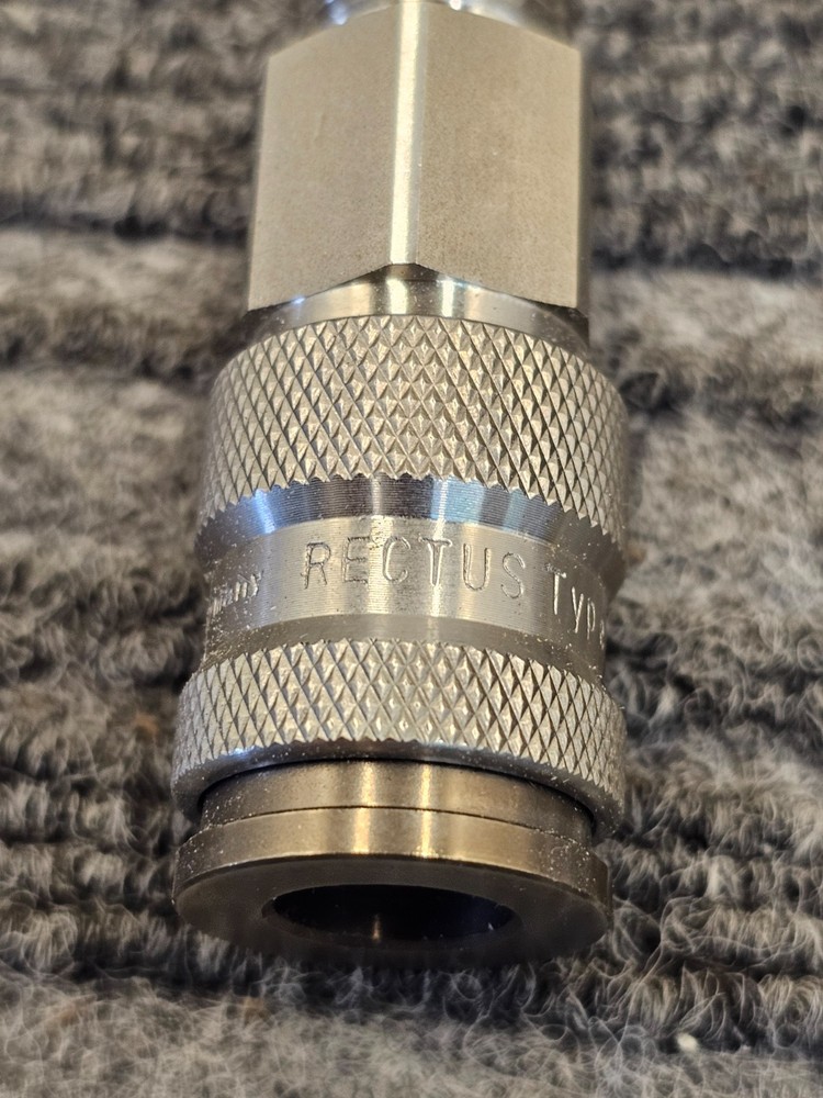 Rectus 25KLAW17EVX: Pneumatic Quick Coupler Metal Fitting
