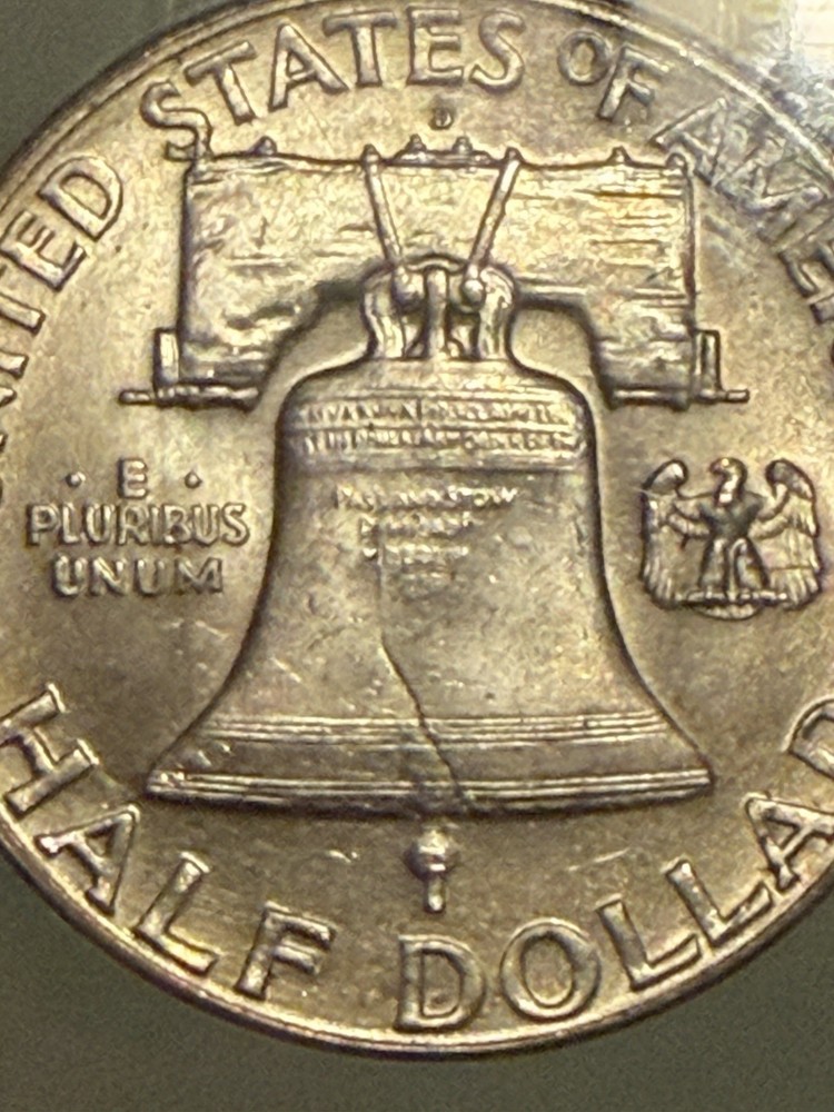 1949 D Franklin Half Dollar MS65 FBL