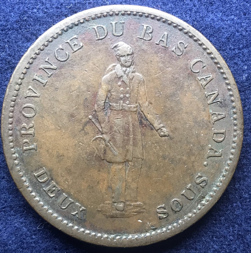 Lower Canada: 1837 Penny LC-9B4