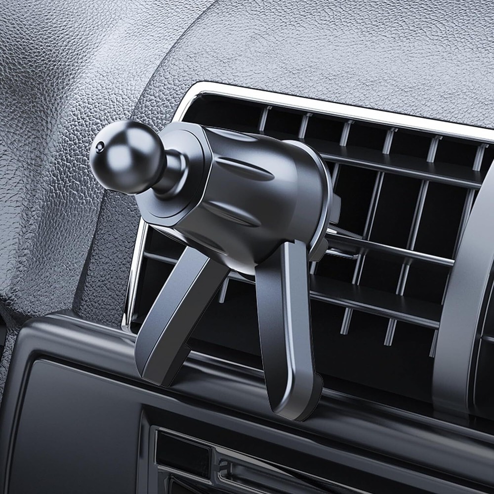 Air Vent Clip for Car Mount Replacement,Adjustable Triangular Fixing BLACK