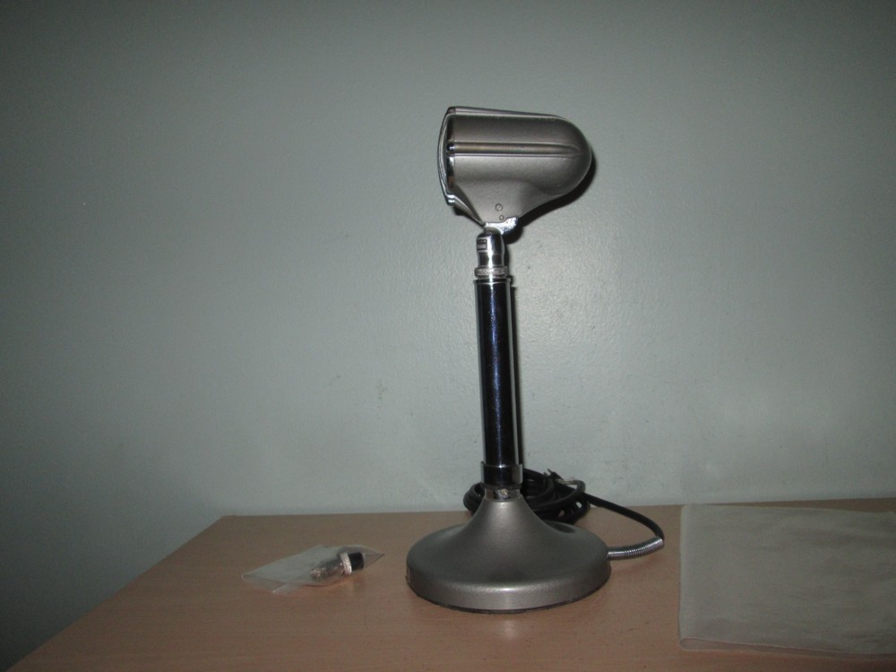 Vintage Dukane Model 7B40 Microphone w/ Cord Untested Rare