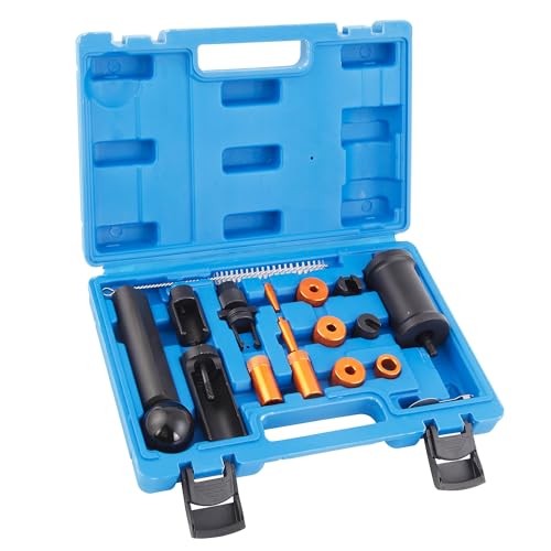 Fuel Injector Puller Removal Kit Injector Seal Installer Repair Tool,