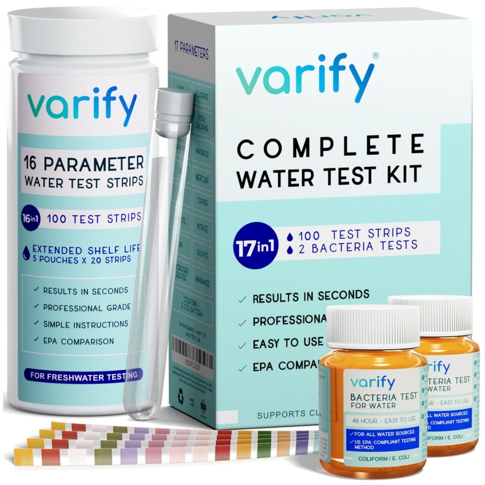 Hardness Iron Fluoride  Strip - 17 Parameters