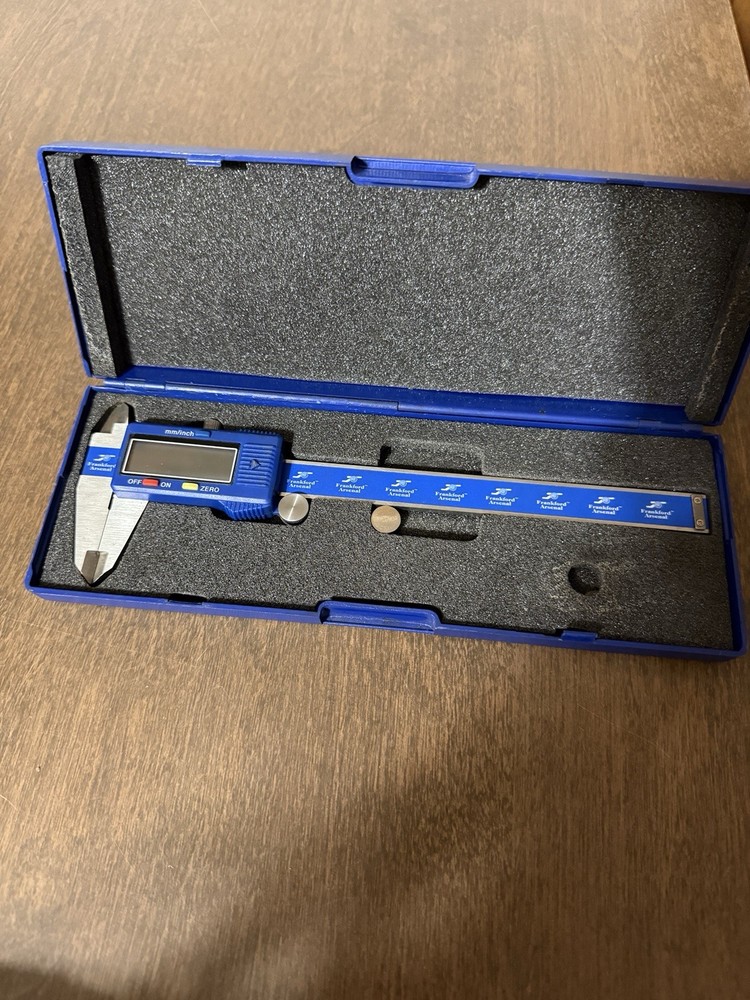 Frankford Arsenal Reloading Tools Electronic Digital Caliper with Case