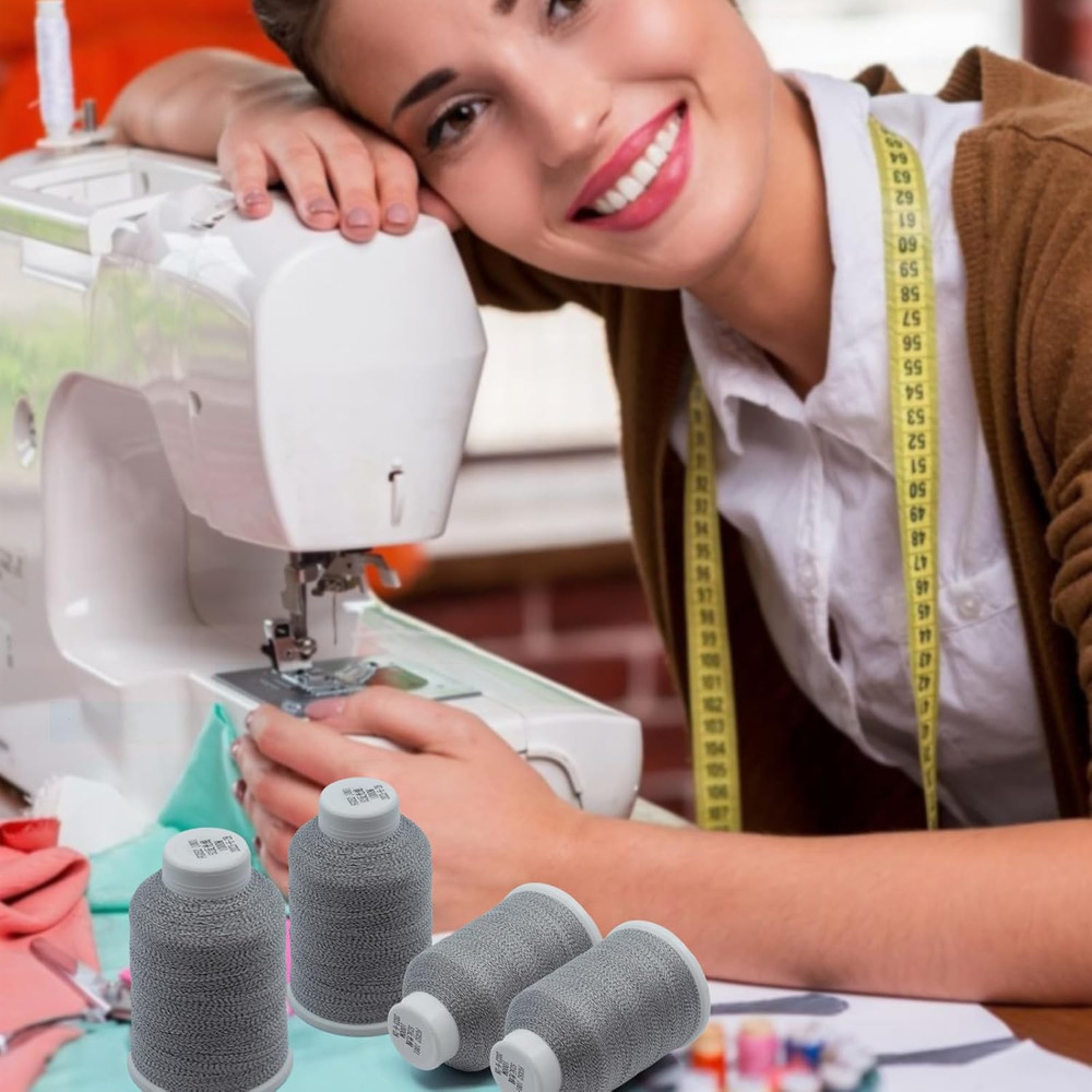 Reflective Embroidery Thread, Reflective Sewing Thread, Each Spool of Machine Se