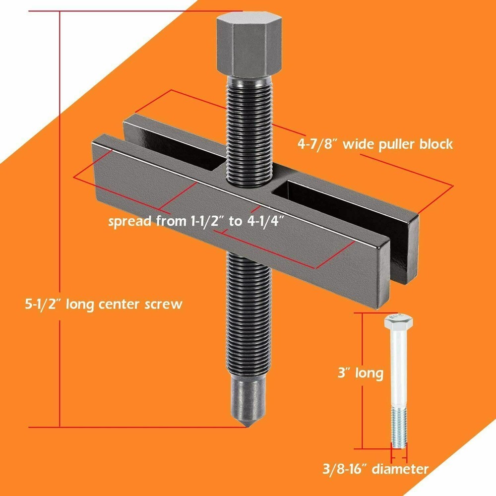 522 Large Gear Puller & 7393 Gear and Pulley Puller & 8056 Shaft Protector Set