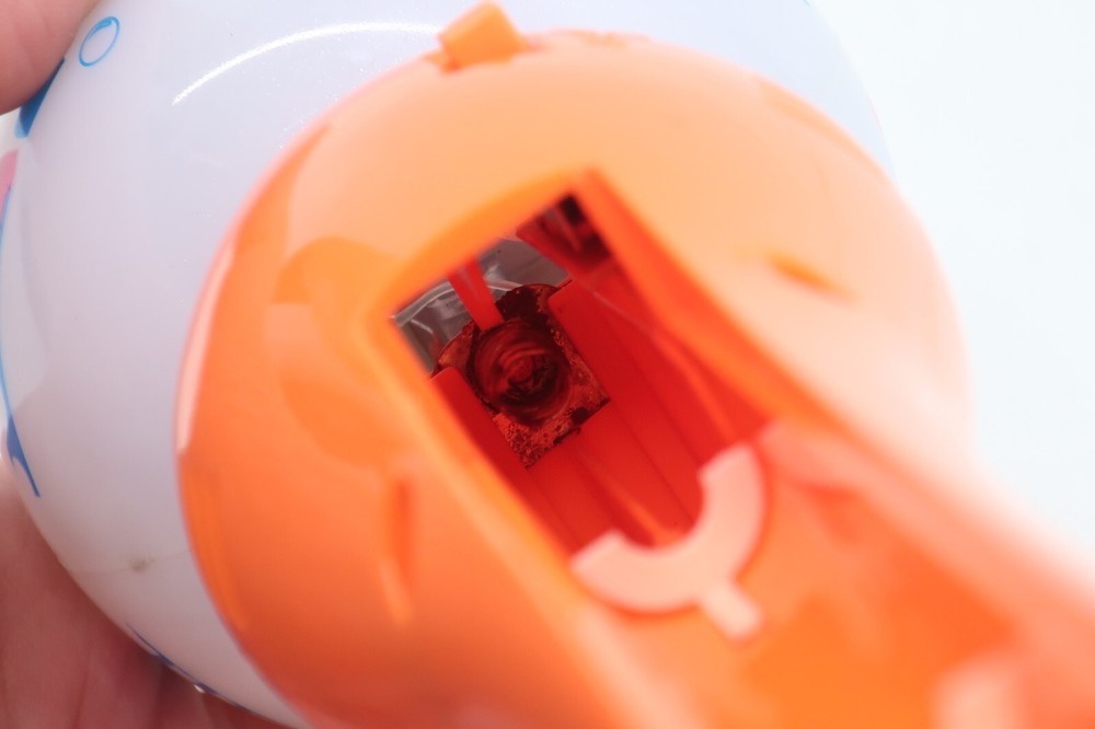 Legoland Everything is Awesome Orange Blue Light Up Refillable Bubble Wand