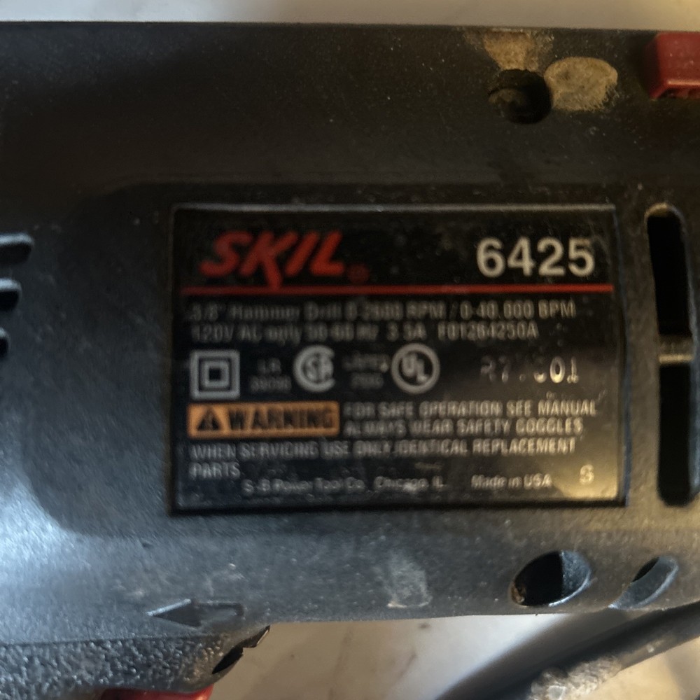 Skill Slugger Hammer Drill 3.5A