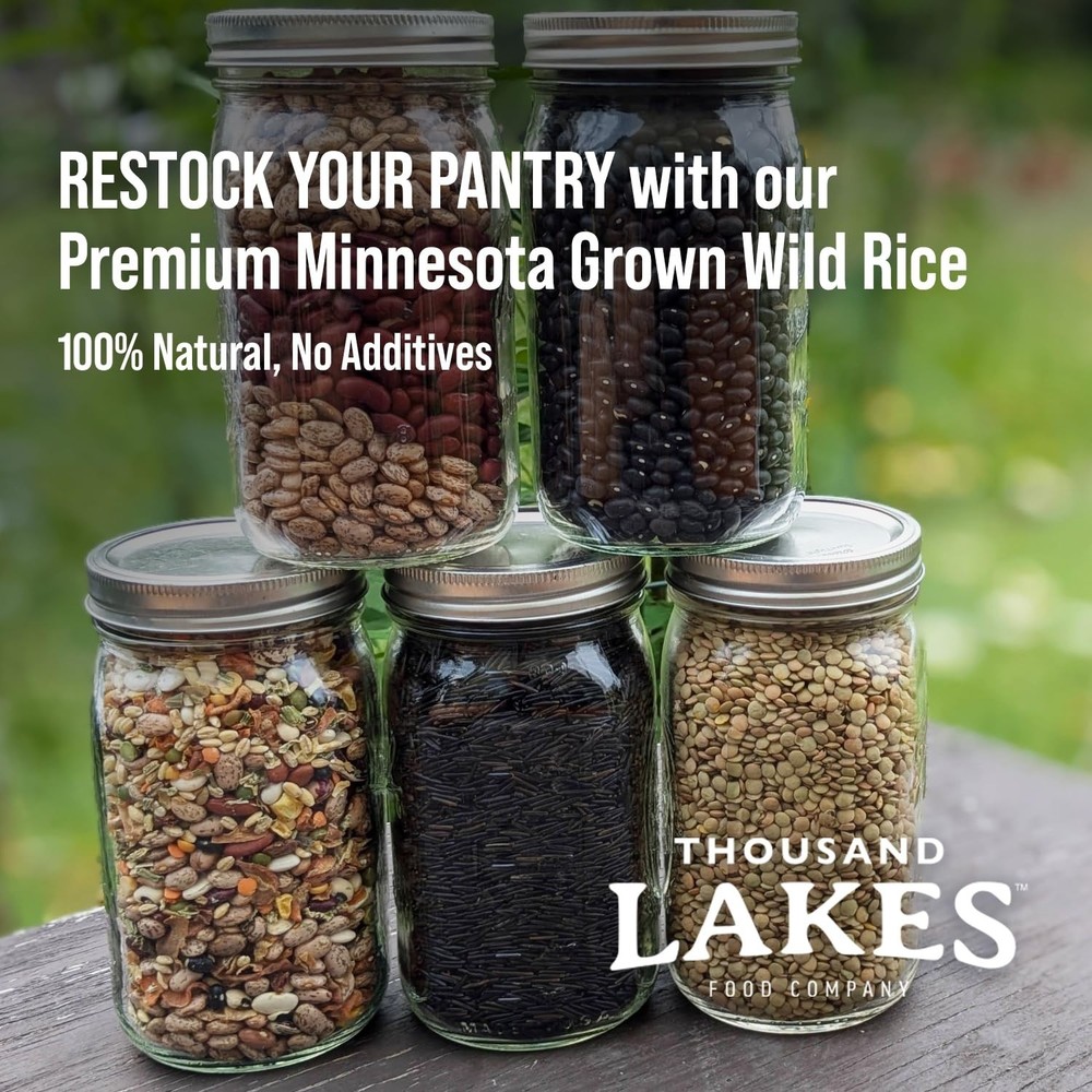100% Natural Minnesota Wild Rice - Bulk 10lbs