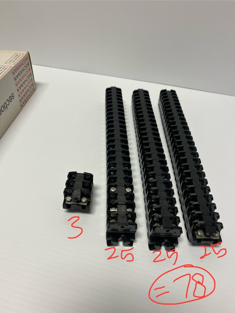 Buchanan 0511, Section Terminal Blocks, Medium Duty Contact Sections