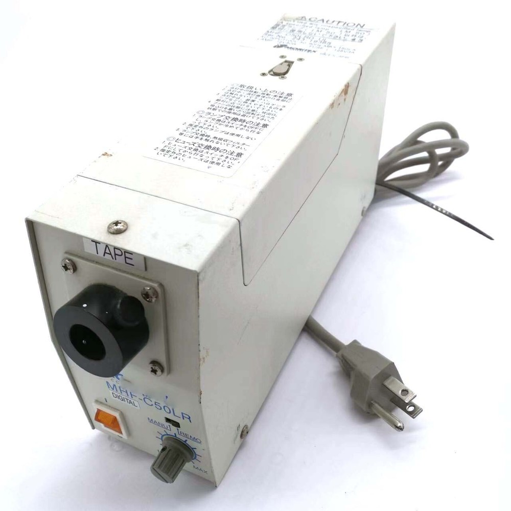 VISION LIGHT SOURCE MORITEX MHF-C50LR COLD-LIGHT SOURCE HALOGEN LIGHT SOURCE