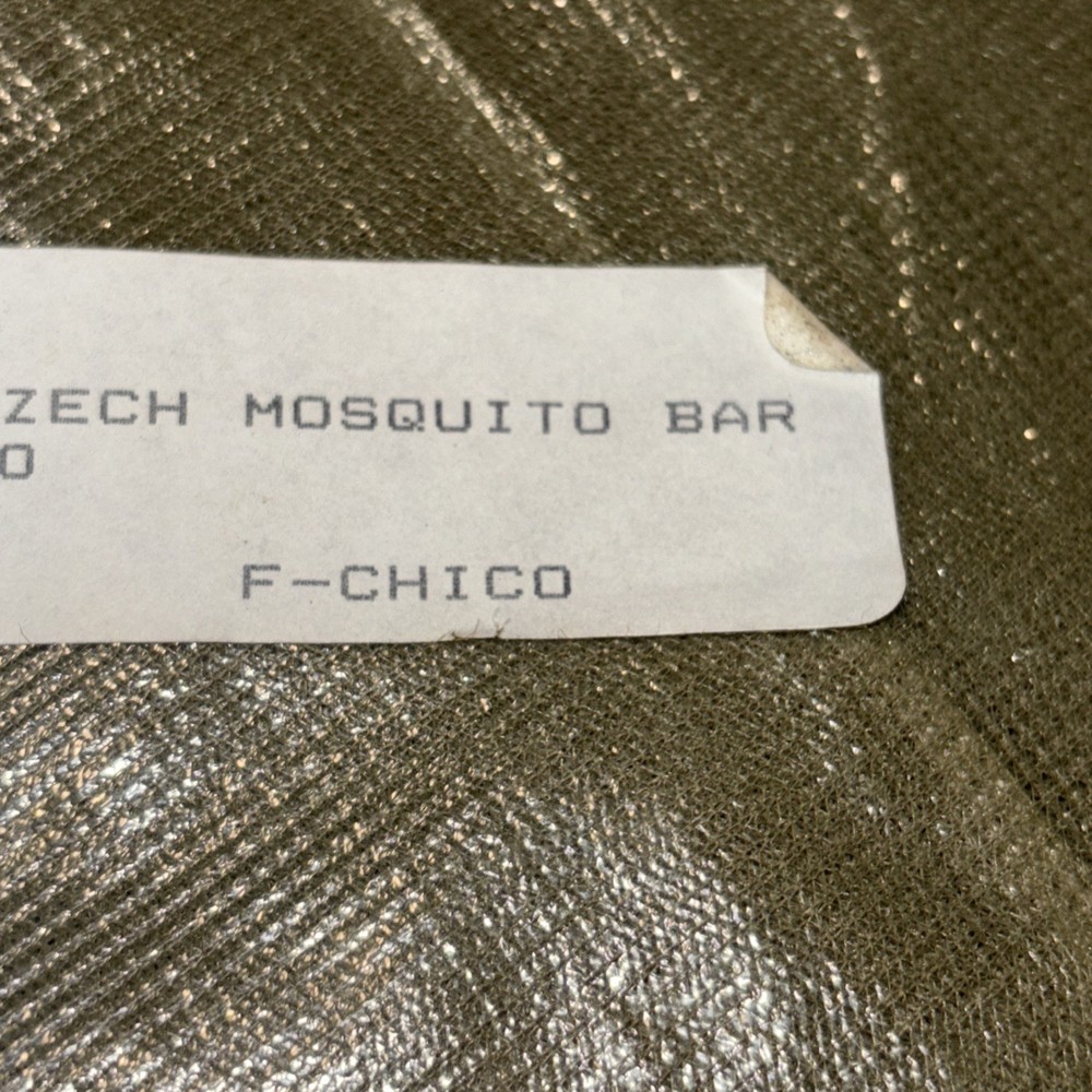 Military mosquito bar netting