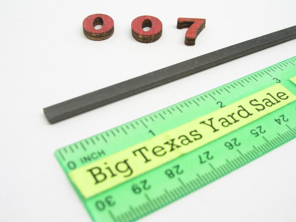 5" Crochet File #00 Cut Disston USA