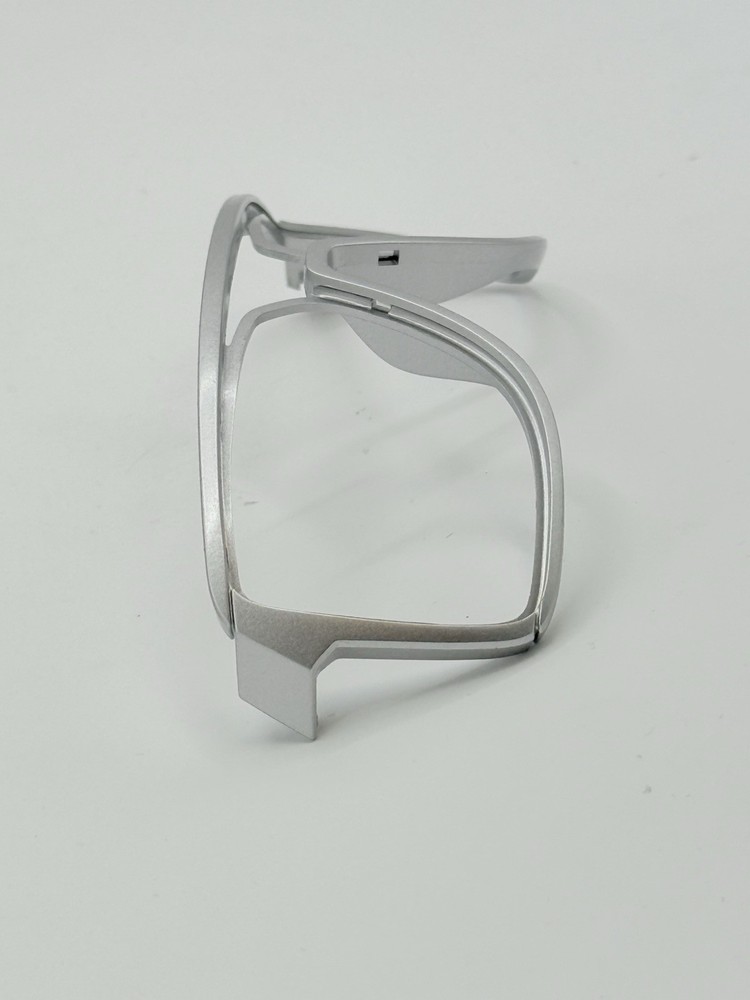 OAKLEY CASTEL SUNGLASSES SILVER X REPLACEMENT FRONT FRAME ORBITALS AUTHENTIC