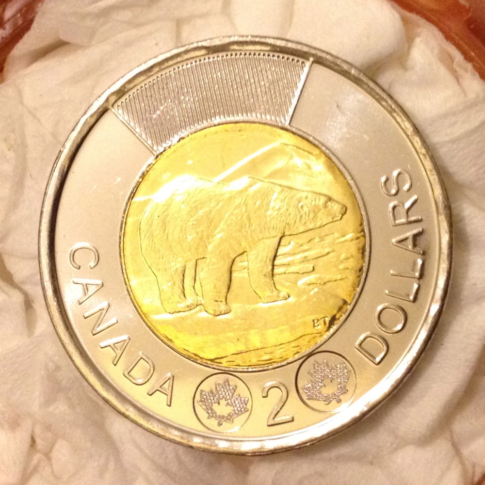 2013 Canada 2$ Dollar - UNCIRCULATED from Mint Roll 🇨🇦