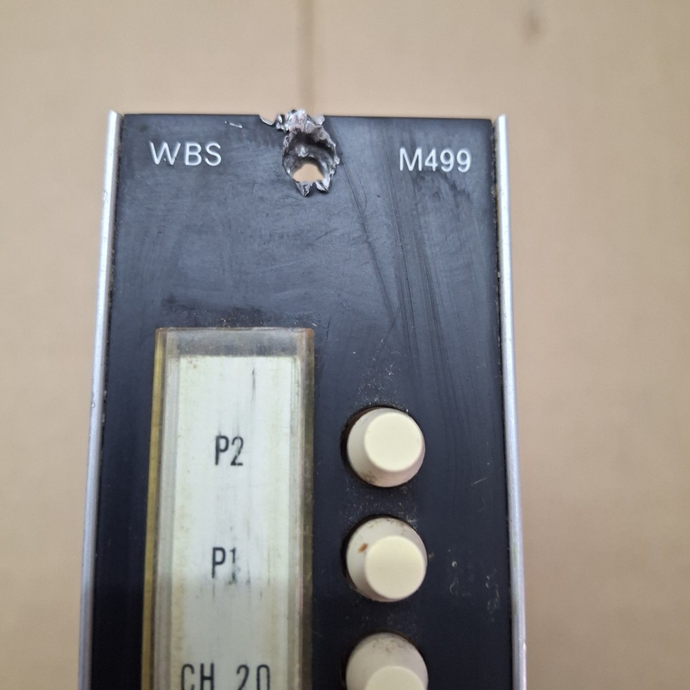 Vintage Ward Beck WBS M499 Broadcast Selector Module Push Button Console...