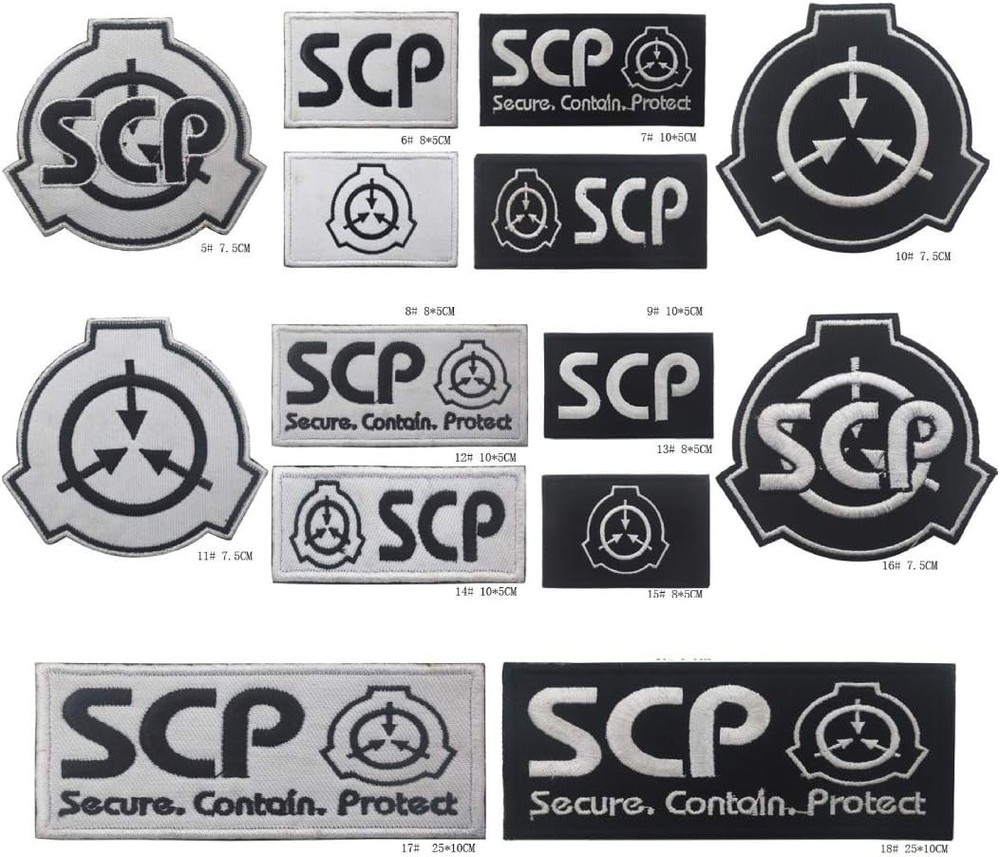 SCP Foundation Tactical Hook and Loop Patch