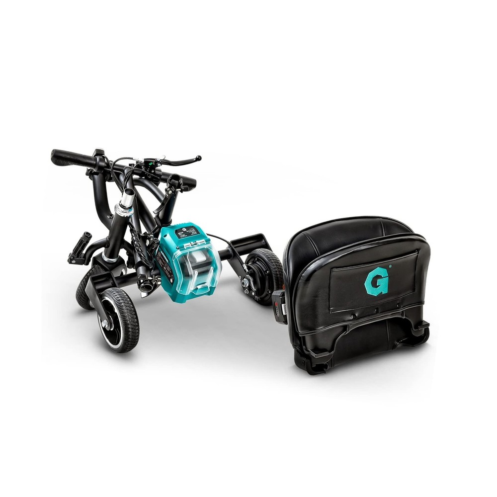 G 3 Wheel Folding Mobility Scooter Basic - Electric Powered, Airline Friendly...