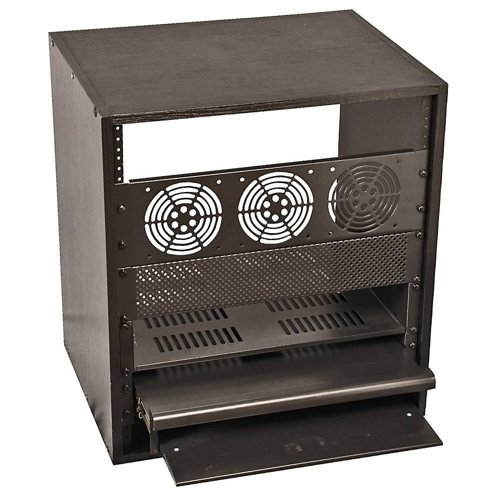 Gator Studio Rack Black 12-Space