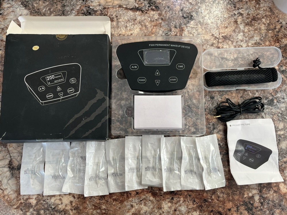 Permanent Makeup Machine, P300 Permanent Makeup Device Kit New Open Box