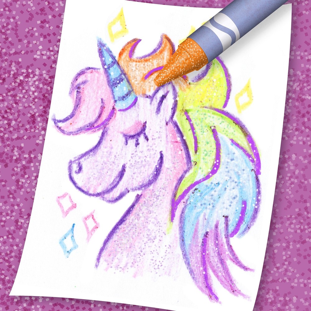 Crayola Crayons Glitter