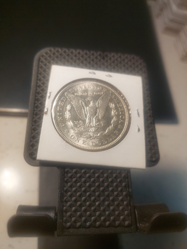 1921 Micro D / Morgan silver dollar 90% silver coin