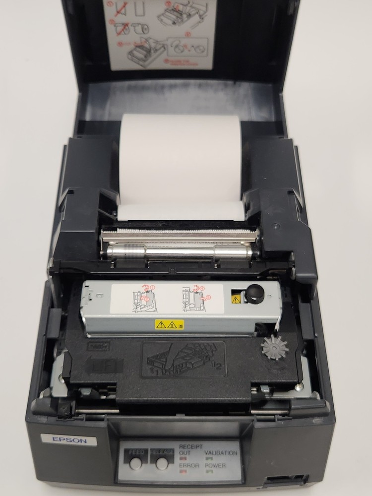 Epson TM-U325D M133A Receipt Validation Printer w/ Power Supply