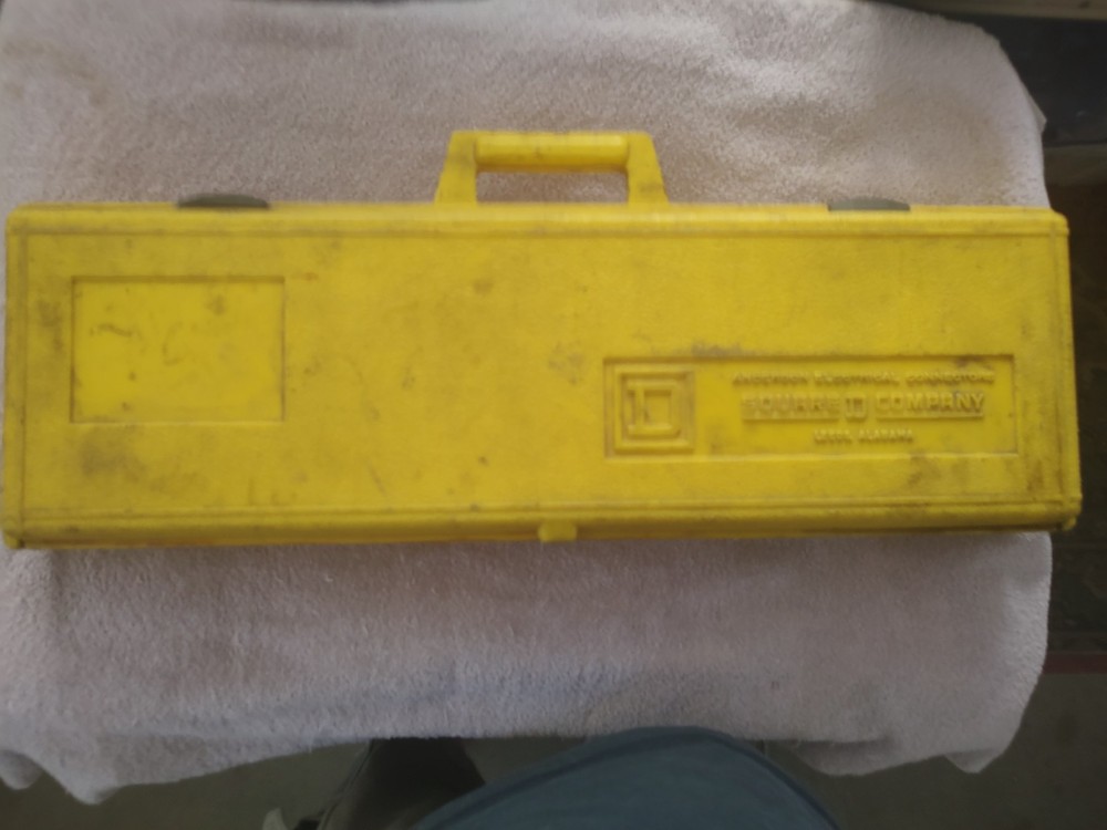 Square D VC6-L Hydraulic Compression Tool, Lug Crimping Tool