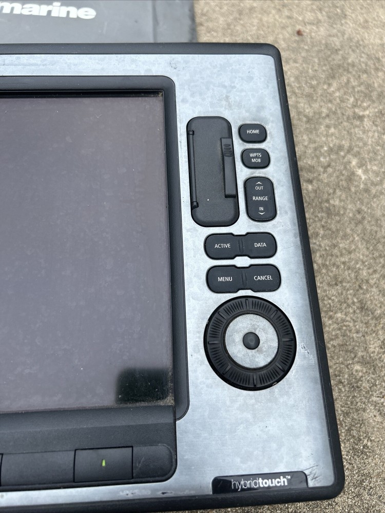 Raymarine E140w Widescreen HybridTouch Chartplotter Multifunction Display READ!!