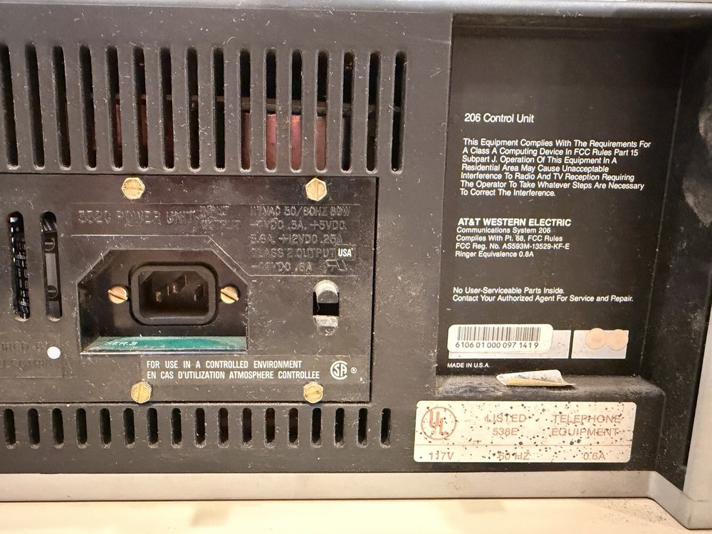 AT&T Merlin Model 206 Control Unit