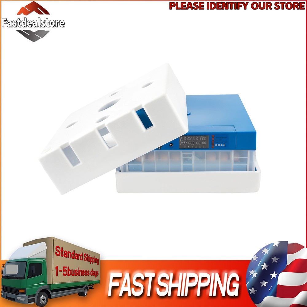 Incubator Automatic Digital Chicken Egg Hatcher 64 Eggs Temperature Control