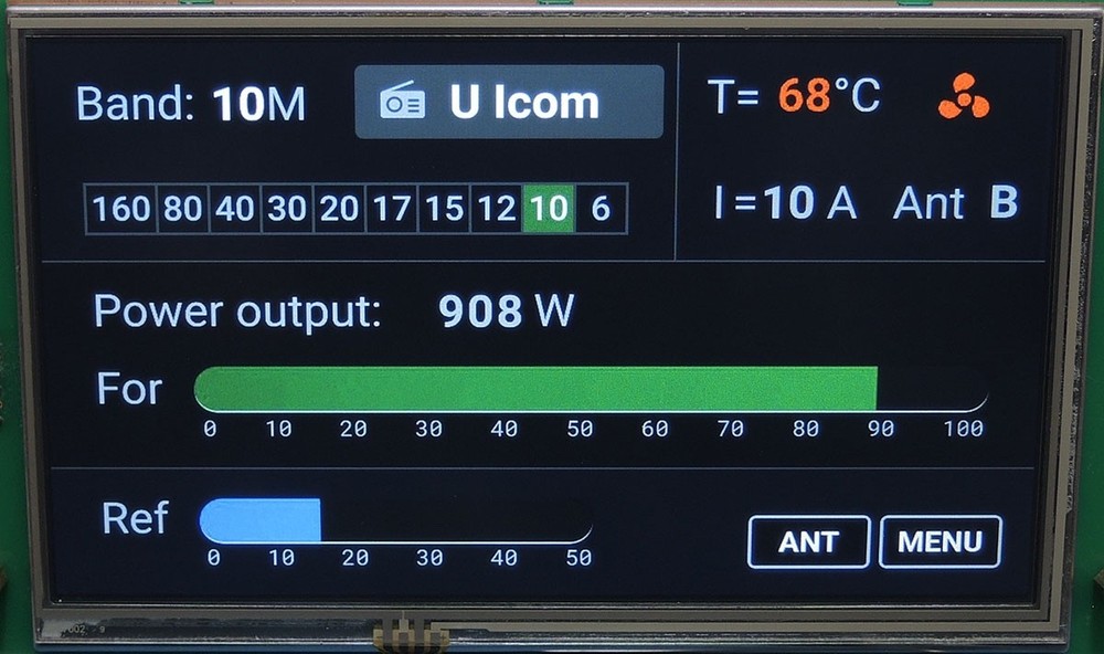 Universal Band Decoder DN-AUTO 7-inch display