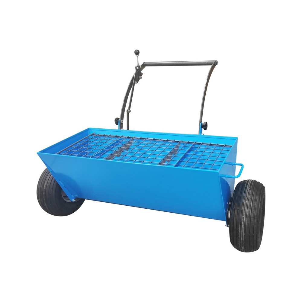 Sand Scattering Machine Hand-Push Abrasive Sand Spreader Machine High Efficiency