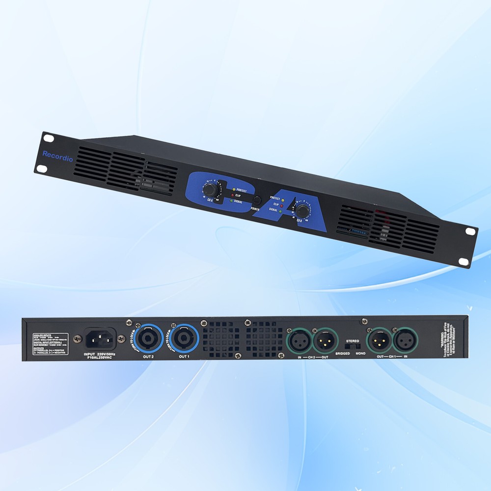 CA-450 2 Channel Digital Power Amplifier 2x900watt Class-D Bridge Function 180py