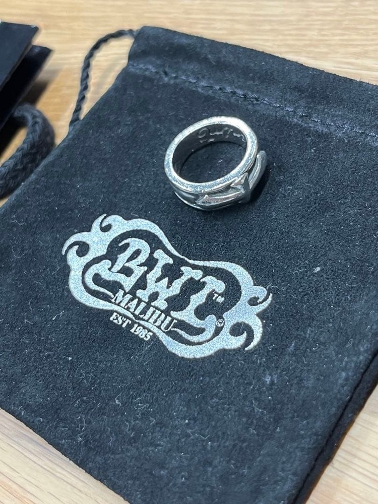 [SILVER 925] BWL Bill Wall Leather Single Cross Ring