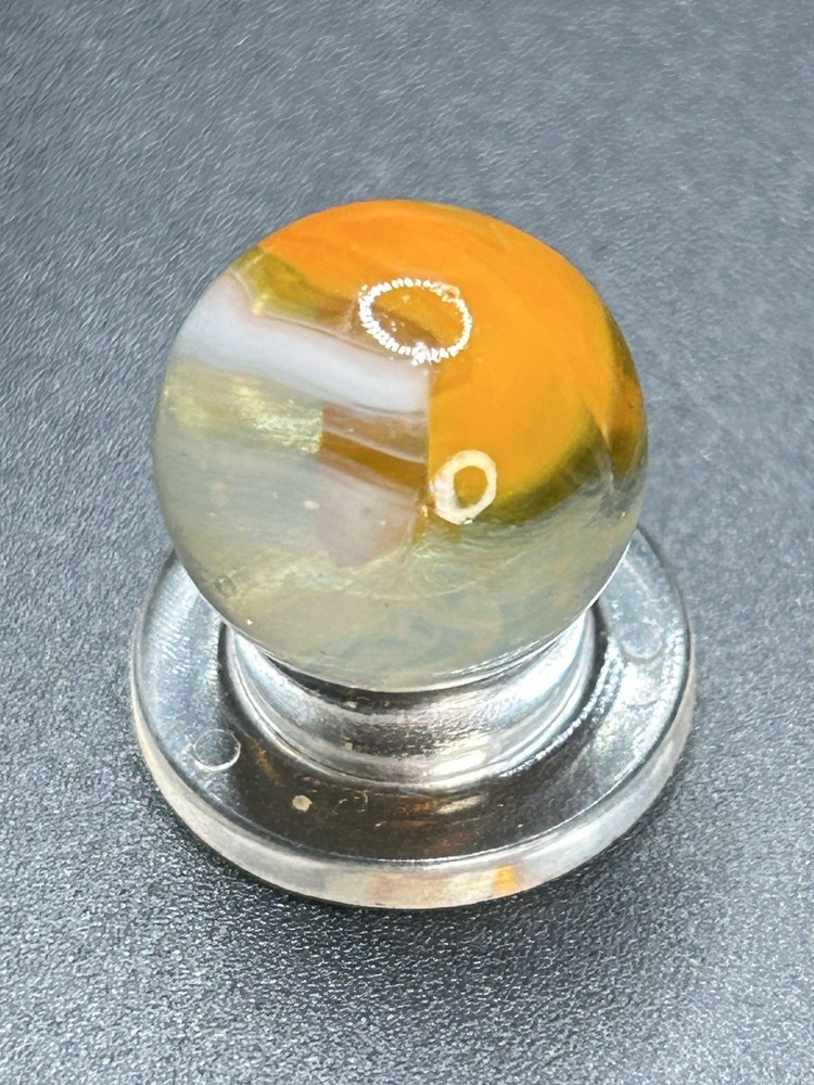 Vitro Agate “V” Patch Conqueror Marble 0.591”