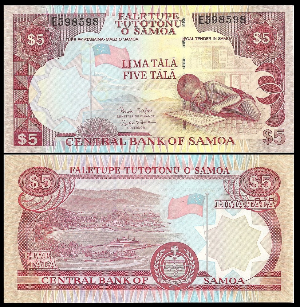 WESTERN SAMOA 5 TALA ND 2002 P 33