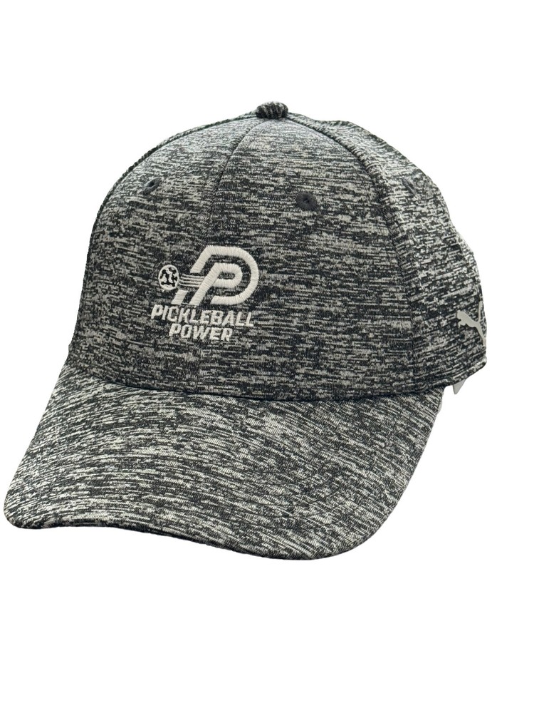 Puma Jersey Cap | Moisture Wicking  | Performance Mesh/Low Profile - Dark Grey