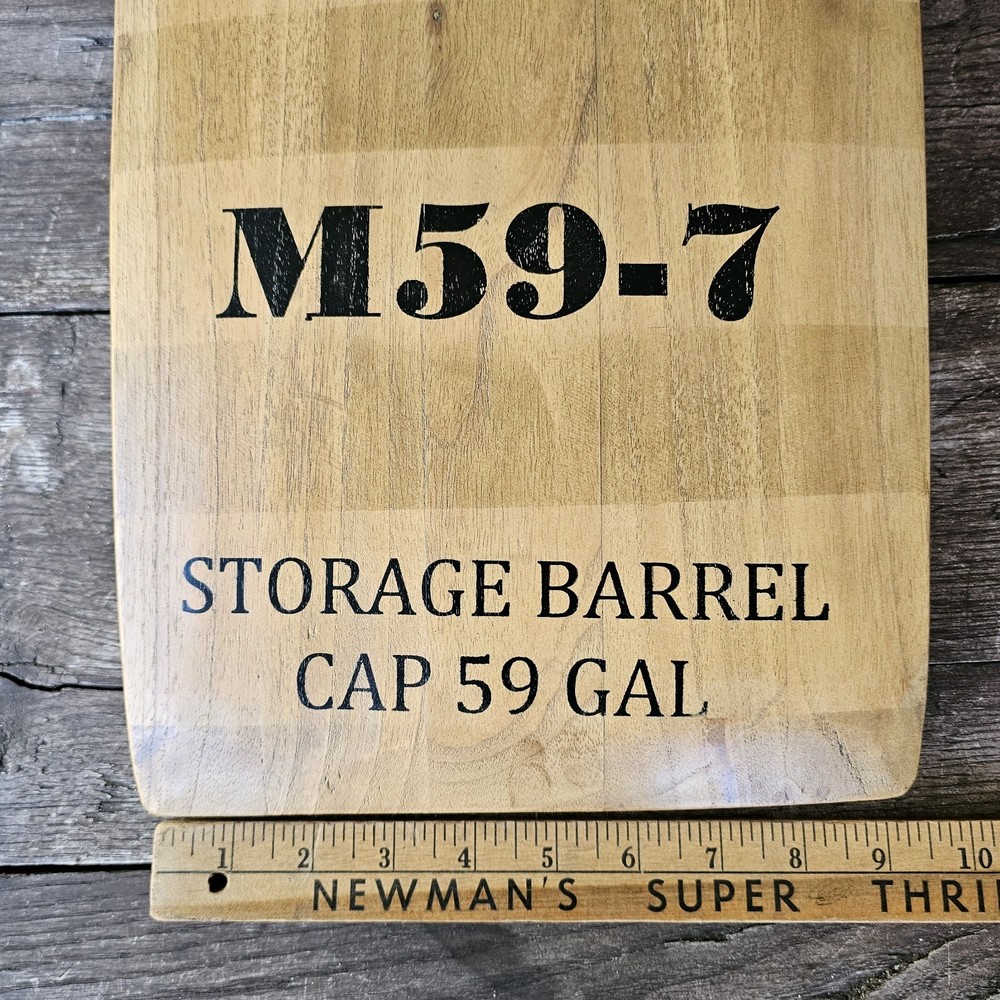 Wine Stave Server Bottle Shaped Wall Decor