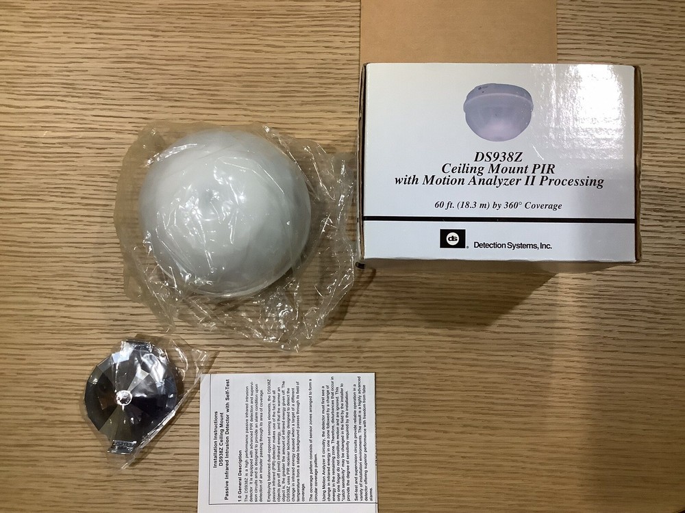 DS938Z Ceiling Mount PIR with Motion Analyzer II Processing 360 Degree Coverage