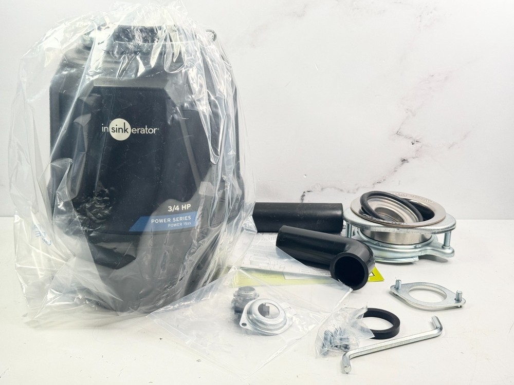⚓New/Open Box - InSinkErator Power Series Power 15ss 3/4hp Garbage Disposal⚓